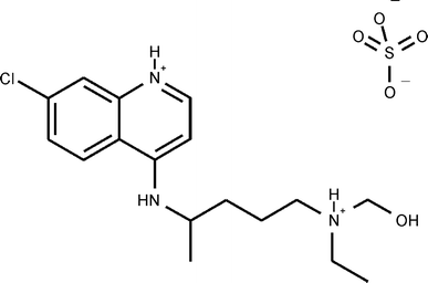 Intermolecular Interactions In Crystalline Hydroxychloroquine