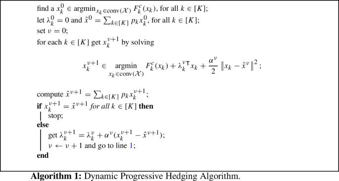 Scenario consensus algorithms for solving stochastic and dynamic ...
