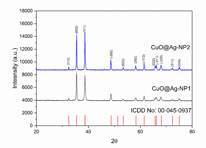 Synthesis and Characterization of Ag Doped CuO Nanoparticles with ...