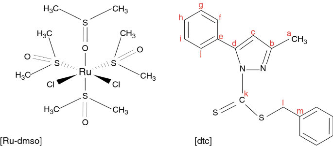 Ruthenium Ii Dimethylsulfoxide Complex With Pyrazole Dithiocarbazate Ligand Springerlink