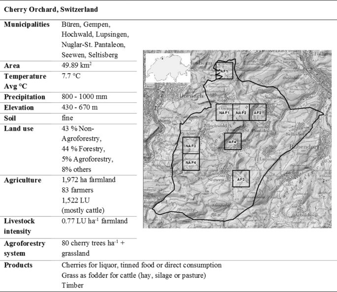 Landscape Scale Modelling Of Agroforestry Ecosystems Services In Swiss Orchards A Methodological Approach Springerlink Landscape Scale Modelling Of Agroforestry Ecosystems Services In Swiss Orchards A Methodological Approach Springerlink
