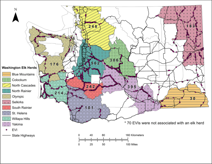 Washington Gmu Map 2020 Identification Of Elk Vehicle Incident Hotspots On State Route 20 In Washington State Springerlink Washington Gmu Map 2020 Identification Of Elk Vehicle Incident Hotspots On State Route 20 In Washington State Springerlink