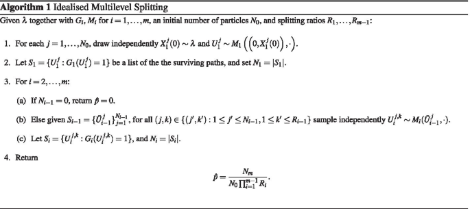 Unbiased Simulation Of Rare Events In Continuous Time Springerlink