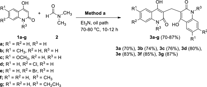 Synthesis Of 3 3 Methylenebis 4 Hydroxyquinolin 2 1 H Ones Of Prospective Anti Covid 19 Drugs Springerlink