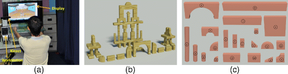 kinect building blocks