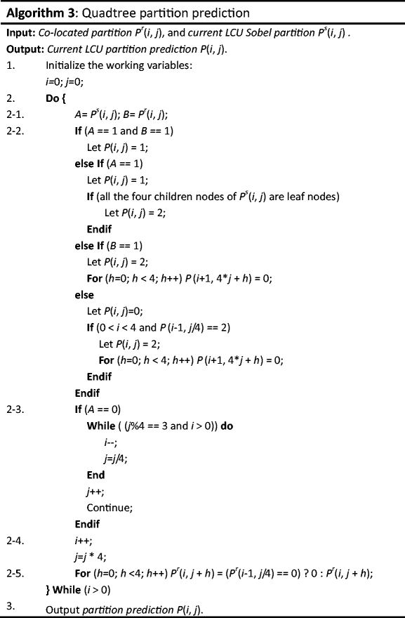 Coding Unit Partition Prediction Technique For Fast Video Encoding In Hevc Springerlink Coding Unit Partition Prediction Technique For Fast Video Encoding In Hevc Springerlink
