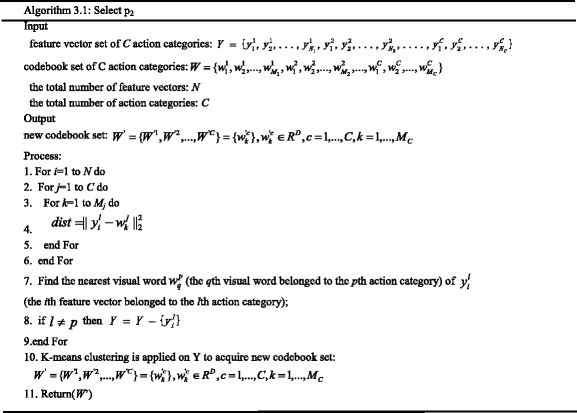 A hierarchical representation for human action recognition in 