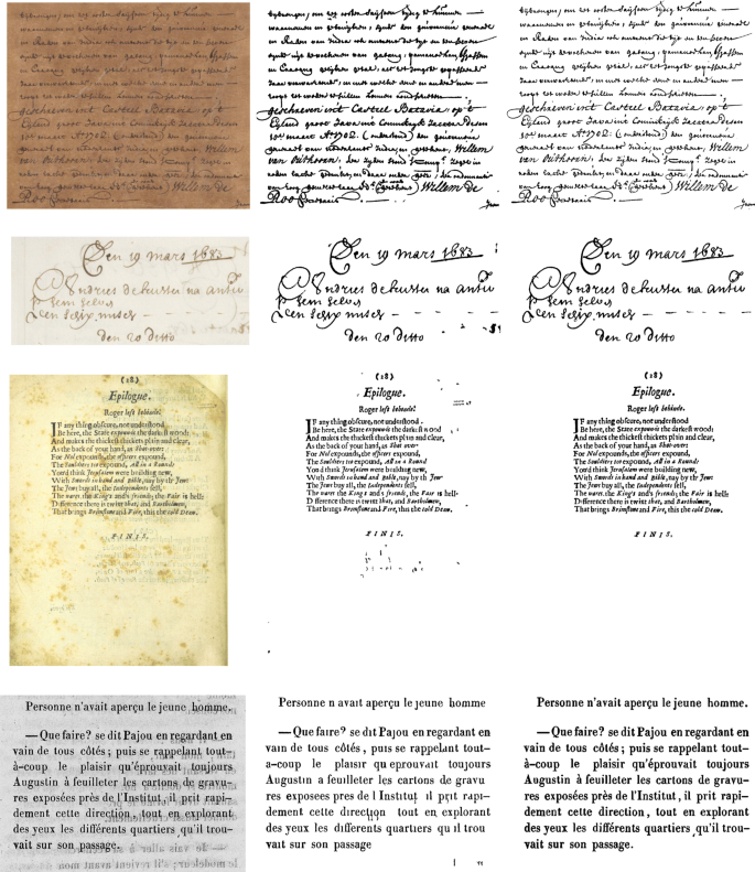 A Statistical Tool Based Binarization Method For Document Images Springerlink