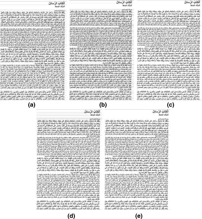 An adaptive text-line extraction algorithm for printed Arabic documents  with diacritics | Multimedia Tools and Applications