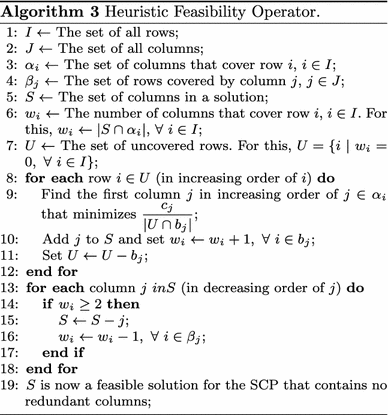 PDF) A novel local search for unicost set covering problem using