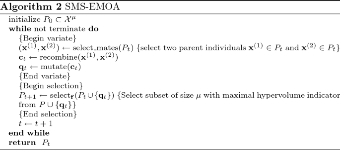 A Tutorial On Multiobjective Optimization Fundamentals And Evolutionary Methods Springerlink