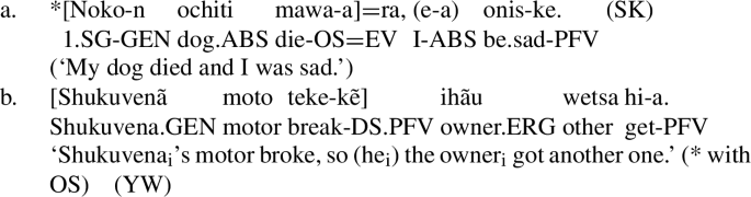 Agree Without Agreement Switch Reference And Reflexive Voice In Two Panoan Languages Springerlink Agree Without Agreement Switch Reference And Reflexive Voice In Two Panoan Languages Springerlink