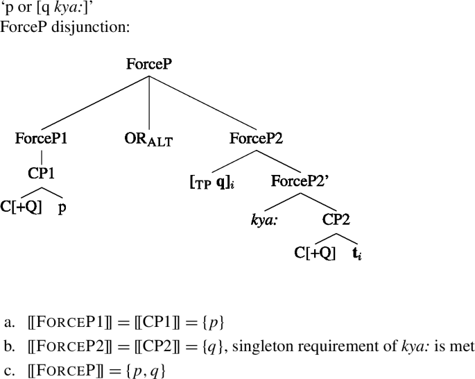 Polar Question Particles Hindi Urdu Kya Springerlink