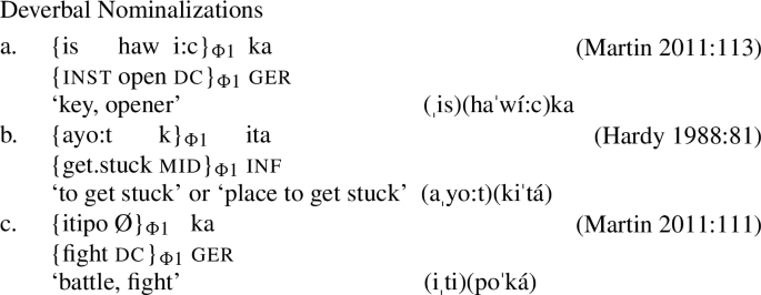 Aspectual Phase Heads In Muskogee Verbs Springerlink Aspectual Phase Heads In Muskogee Verbs Springerlink