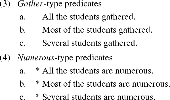 Gather Numerous As A Mass Count Opposition Springerlink