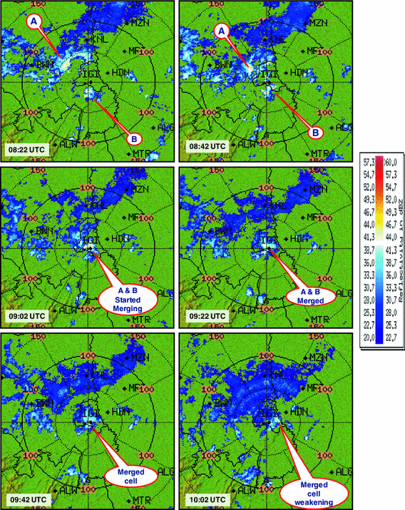 Extraction and mapping of downpour impact and their Cumulonimbus