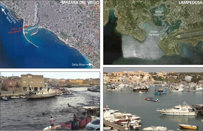 Observing Meteotsunamis Marrobbio On The Southwestern Coast Of Sicily Springerlink