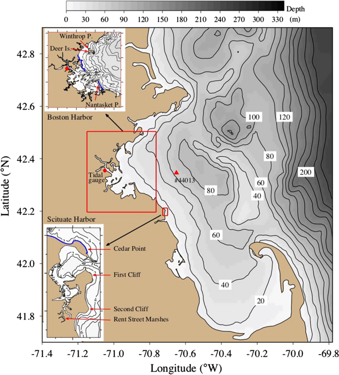 Scituate Flood Zone Map Impacts Of Sea Level Rise On Future Storm-Induced Coastal Inundations Over  Massachusetts Coast | Springerlink
