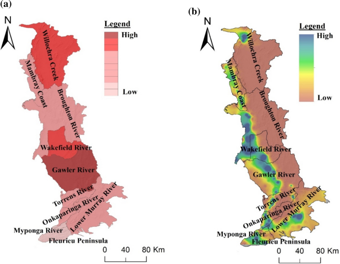Gawler River Flood Map Flood Susceptibility Mapping Using A Geomorphometric Approach In South  Australian Basins | Springerlink