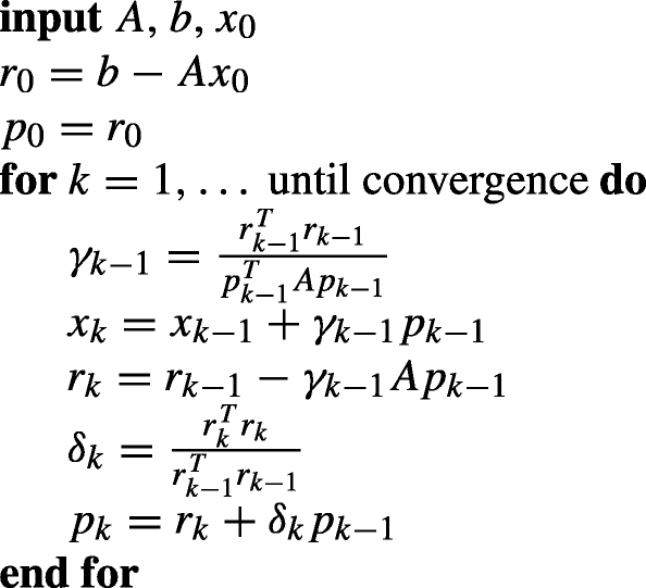 matrices - How is the preconditioned conjugate gradient algorithm related  to the steepest descent method? - Mathematics Stack Exchange