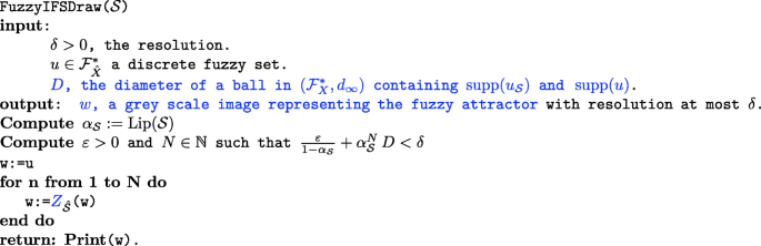 A Multiresolution Algorithm To Generate Images Of Generalized Fuzzy Fractal Attractors Springerlink A Multiresolution Algorithm To Generate Images Of Generalized Fuzzy Fractal Attractors Springerlink