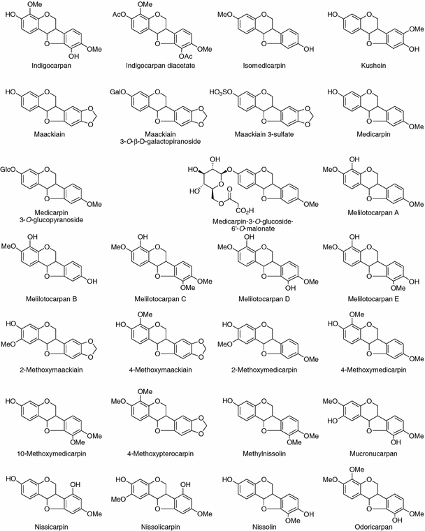 Pterocarpans Interesting Natural Products With Antifungal Activity And Other Biological Properties Springerlink