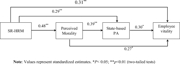 Socially Responsible Human Resources Management Perceived Organizational Morality And Employee Well Being Springerlink