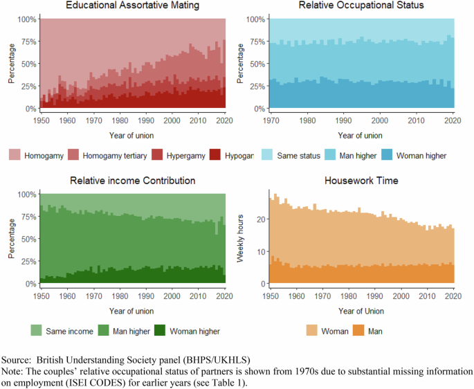 Gender implications of new assortative mating patterns: mating down and ...