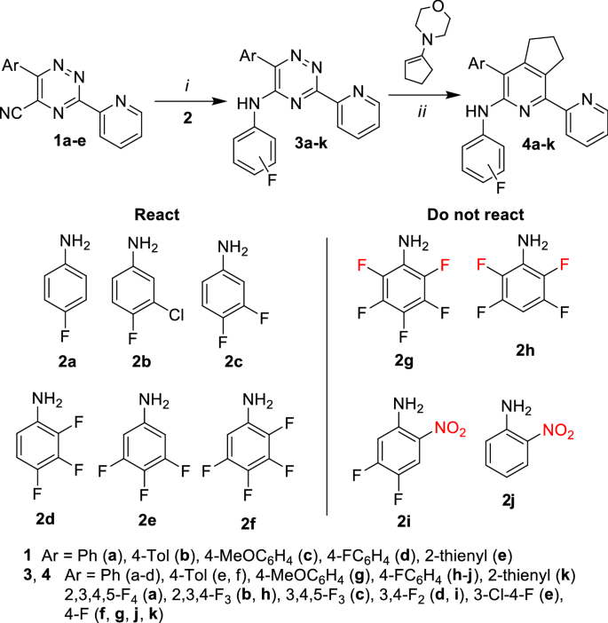 5 Aryl 2 2 Bipyridines Bearing Fluorinated Anilines Residues At C6 Position Synthesis And Photophysical Properties Springerlink