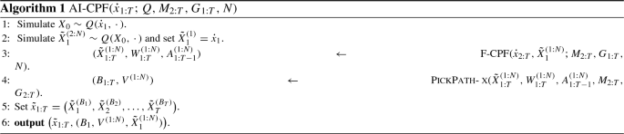 Conditional Particle Filters With Diffuse Initial Distributions Springerlink