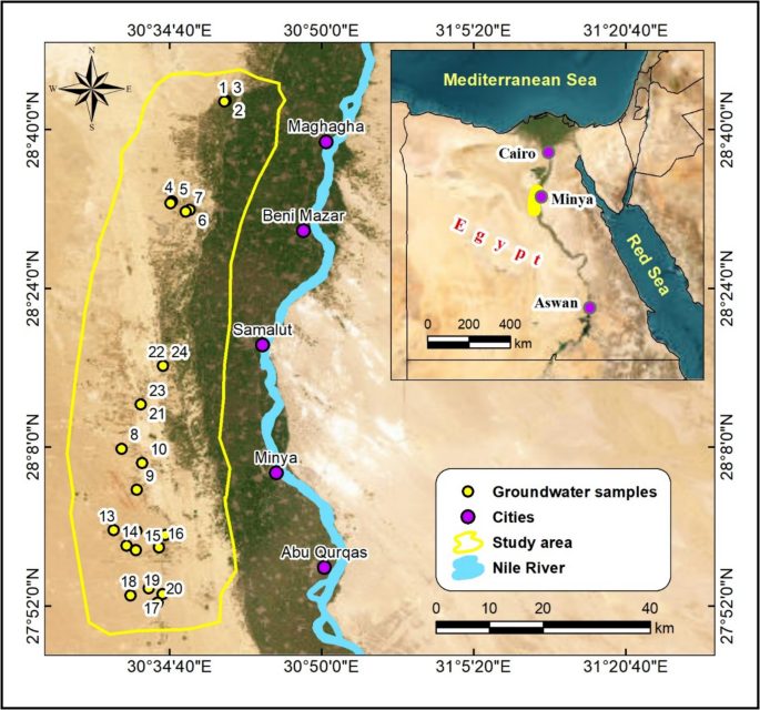 Groundwater Quality in the Western Desert Peripheries of El Minya ...
