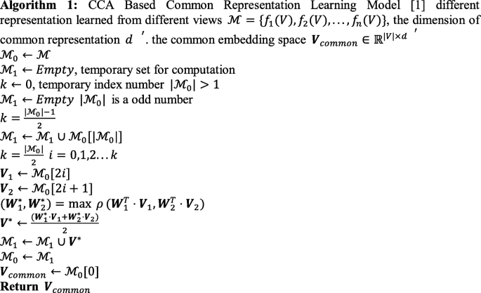 Multi View Network Embedding With Node Similarity Ensemble Springerlink