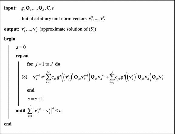 Regularized Generalized Canonical Correlation Analysis: A 