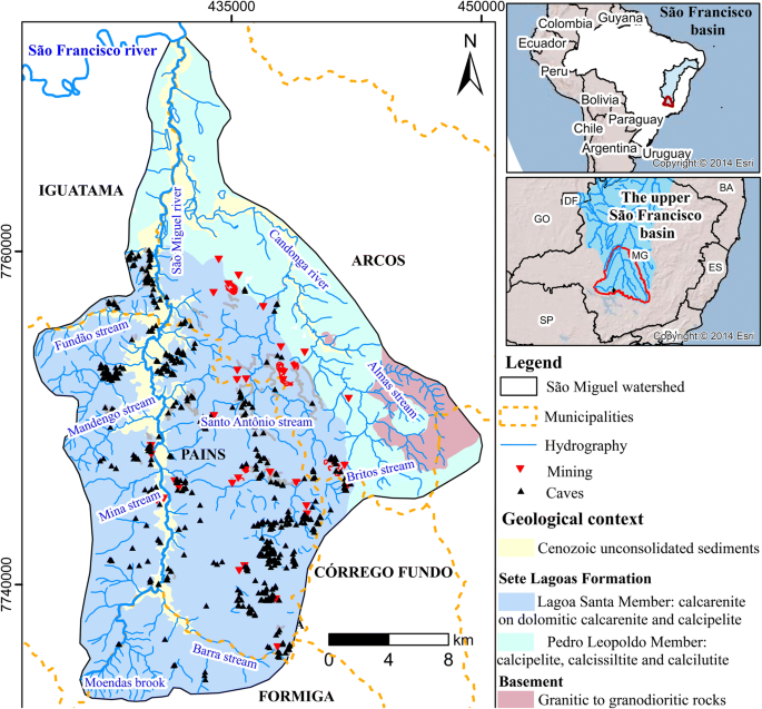 PDF) Geomorphological units in Arcos-pains karst region, Minas