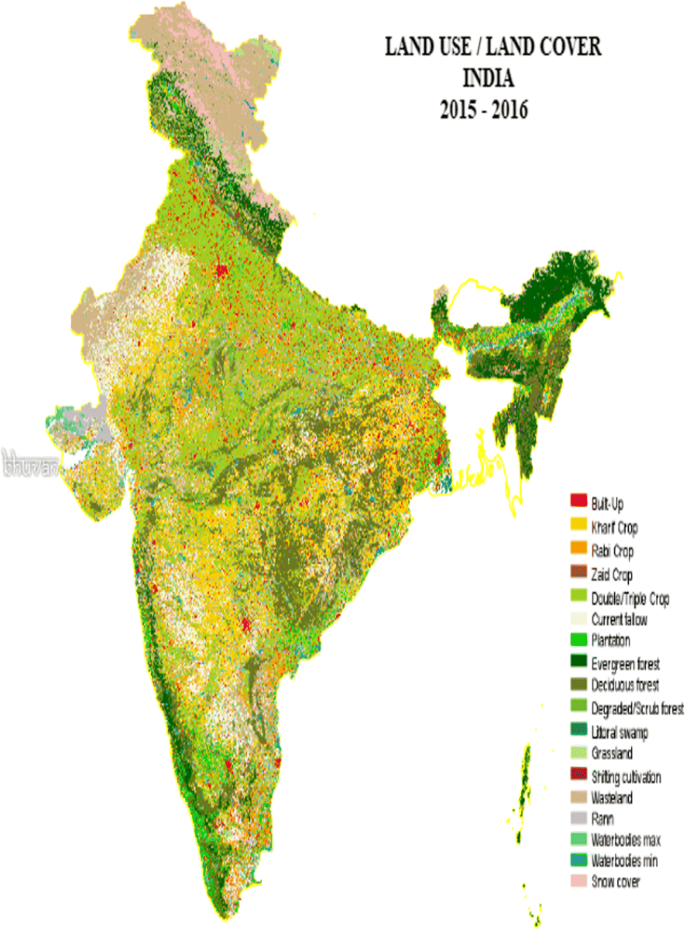 Land use land cover map