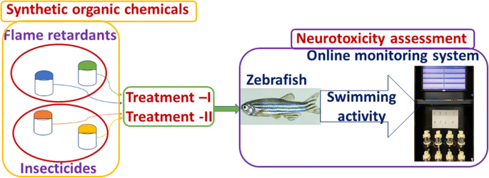 Synthetic Organic Chemicals Flame Retardants And Pesticides With Neurotoxic Potential Induced Behavioral Impairment On Zebrafish Danio Rerio A Non Invasive Approach For Neurotoxicology Springerlink