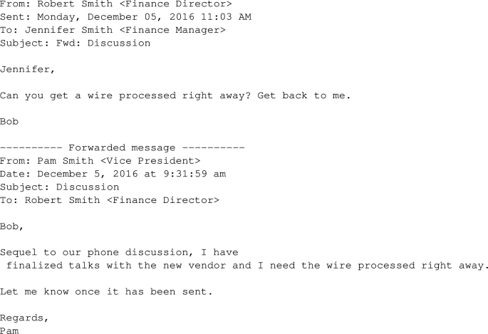 Email Blind Method Example Building a business email compromise research dataset with large ...