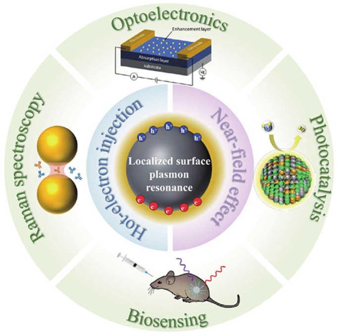 Localized surface plasmon resonance enhanced photodetector Physical