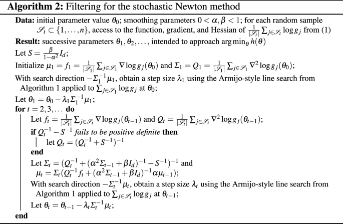 Discriminative Bayesian filtering lends momentum to the stochastic 