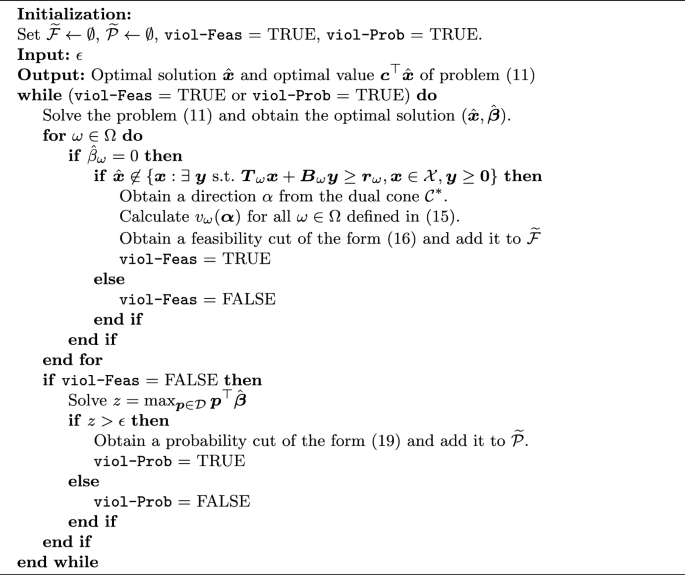 A decomposition algorithm for distributionally robust chance ...