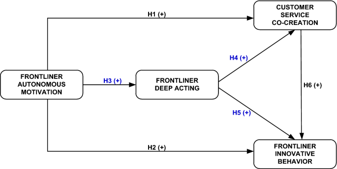 The dual outcomes of frontlineru0027s autonomous motivation and deep 