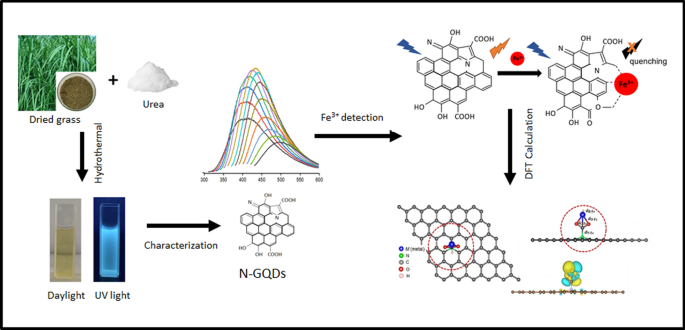 Nitrogen-Enriched Graphene Quantum Dots from Biomass as Fluorescent ...
