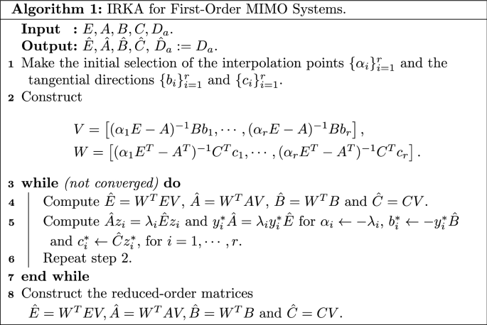 Tangential Interpolatory Projections For A Class Of Second Order Index 1 Descriptor Systems And Application To Mechatronics Springerlink