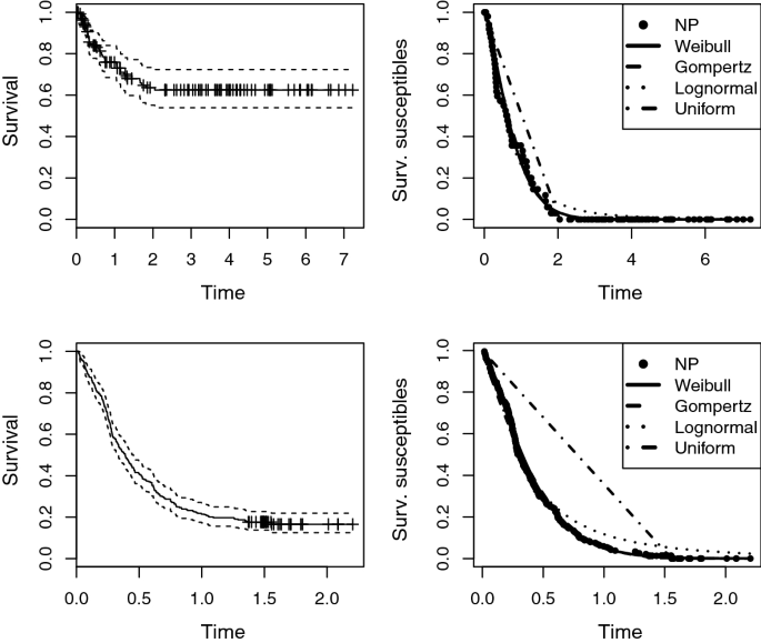 Goodness Of Fit Test For A Parametric Survival Function With Cure Fraction Springerlink