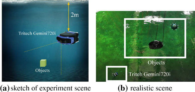 Detection and segmentation of underwater objects from forward-looking sonar  based on a modified Mask RCNN