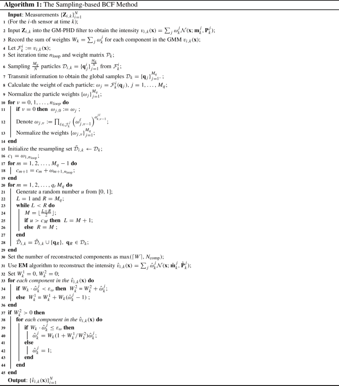 Consensus GM-PHD filter for improved multi-sensor multi-target tracking ...