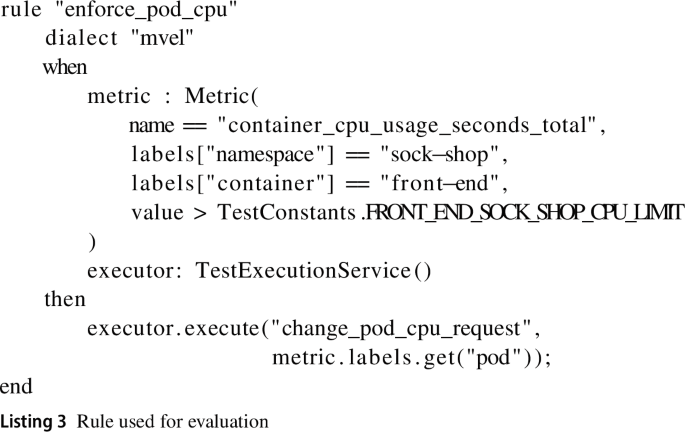 On translating monitoring insights into a cloud-native execution ...
