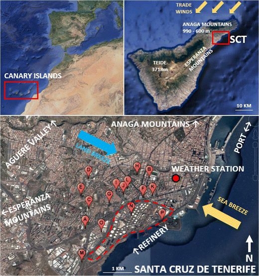 Trends And Patterns Of Air Quality In Santa Cruz De Tenerife Canary Islands In The Period 11 15 Springerlink Trends And Patterns Of Air Quality In Santa Cruz De Tenerife Canary Islands In The Period 11 15 Springerlink