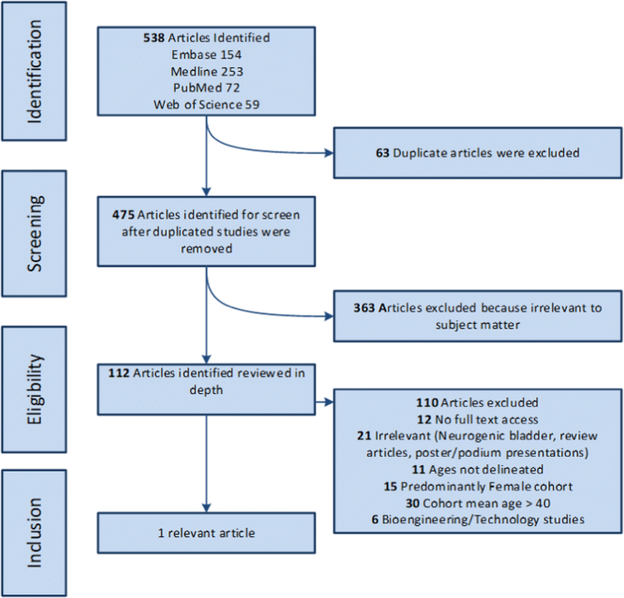 Management Of Overactive Bladder In The Young Man Springerlink