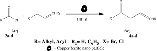 Nano Copper Ferrite A Reusable Catalyst For The Synthesis Of B G Unsaturated Ketones Springerlink